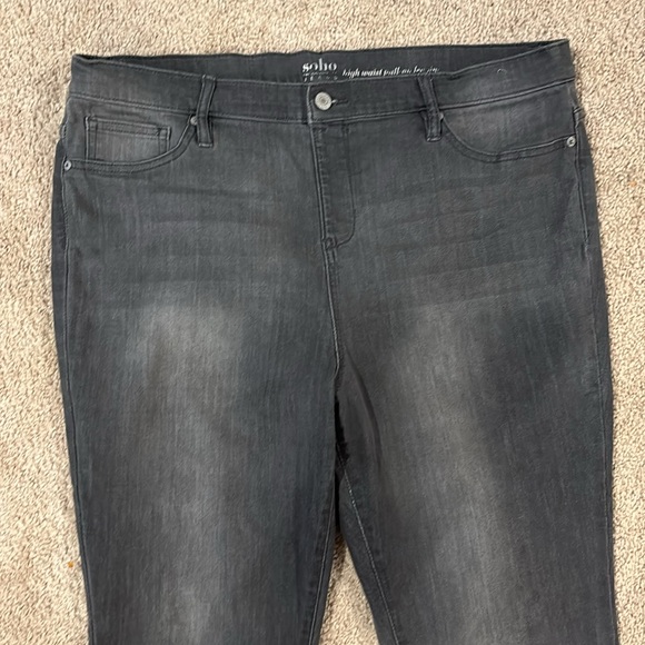 Style & Co. Soho High Waist Pull on Legging Jean Sz XL (16/18) - Picture 8 of 11